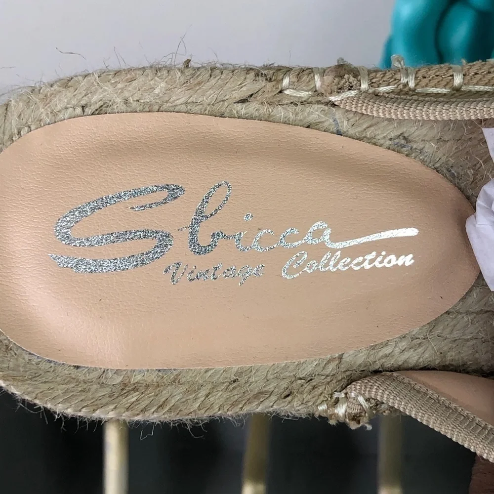 SBICCA vintage collection espadrille mules